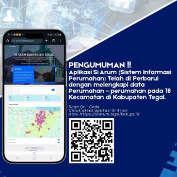 Aplikasi Si Arum (Sistem Informasi Data Perumahan) Telah di Update