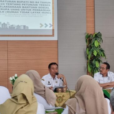Sosialisasi Rencana Pelaksanaan Bantuan Sosial Berupa Uang Untuk Perbaikan RTLH T.A. 2026.
