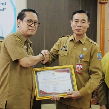 Disperkim Kabupaten Tegal Raih Penghargaan, Pengelolaan SP4N-LAPOR! Dinilai Cukup Baik.