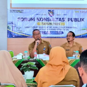 Menyerap Aspirasi untuk Pelayanan Berkualitas, Disperkim Gelar Forum Konsultasi Publik
